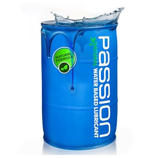 Passion Lubes, Natural Water-Based Lubricant, 55 Gallon Drum/7040 Fl Oz