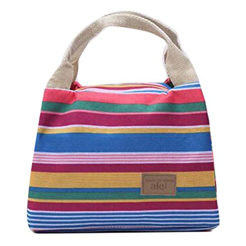 Idomeo Insulated Thermal Cooler Lunch Bag Handbag Pouch Picnic Storage Box Lunch Bags