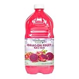Sunberry Farms Dragon Fruit Nectar 64 fl oz | Exotic Tropical Juice Nectar Made with Real Fruit | No Artificial Flavors or Colors | Refreshing Drink | 1.89 L Family Size Bottle