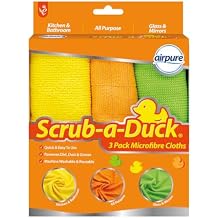 Scrub-a-Duck Microfibre Cloths 3 Pack