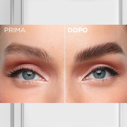 L'Oréal Paris Infaillible Brow Lamination żel do brwi, profesjonalny długotrwały efekt laminowania, przezroczysty kolor, zestaw 2 szt