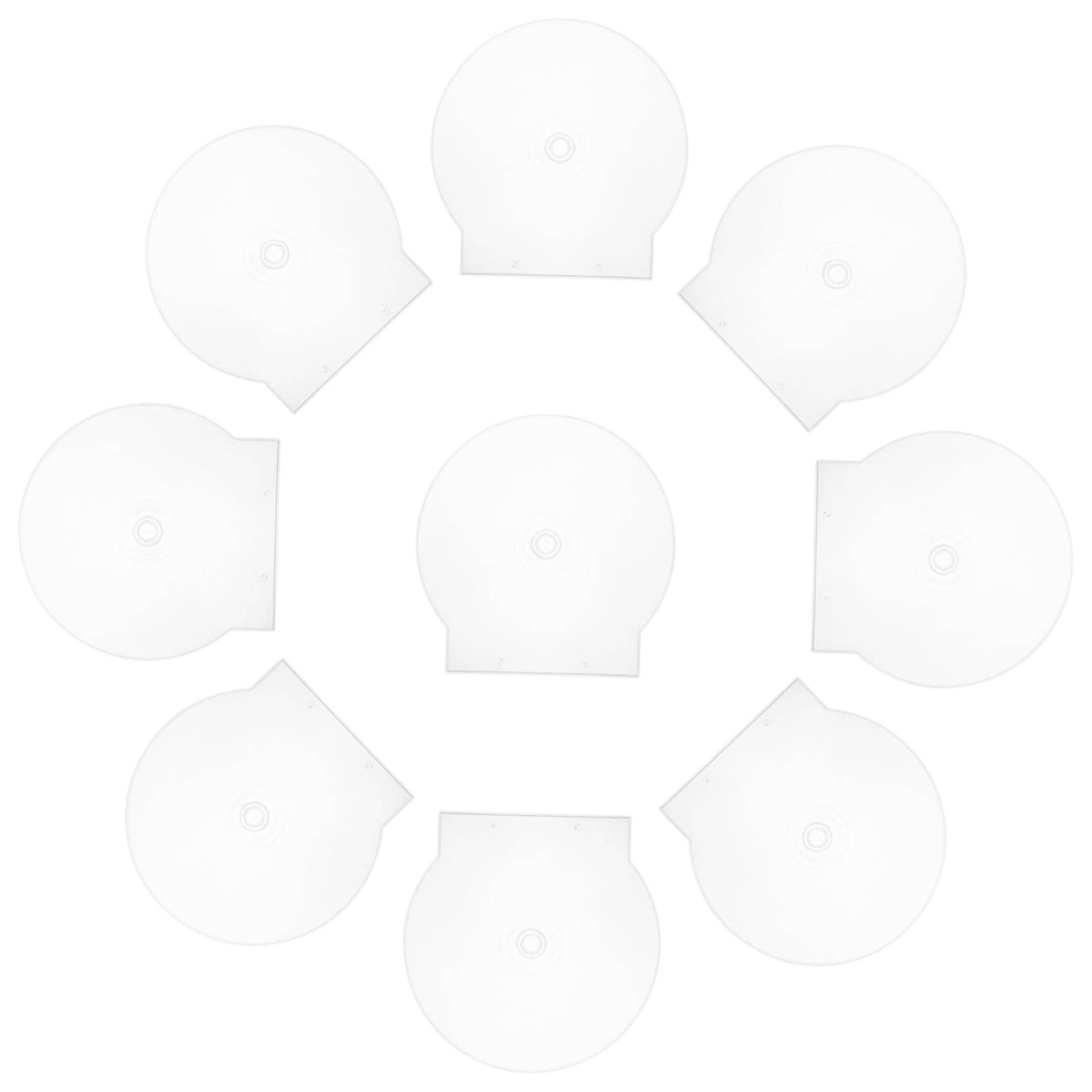 MAGICLULU Porta CD Rigido Spesso da 50 Pz Design Minimalista per Archiviazione e Trasporto Dischi