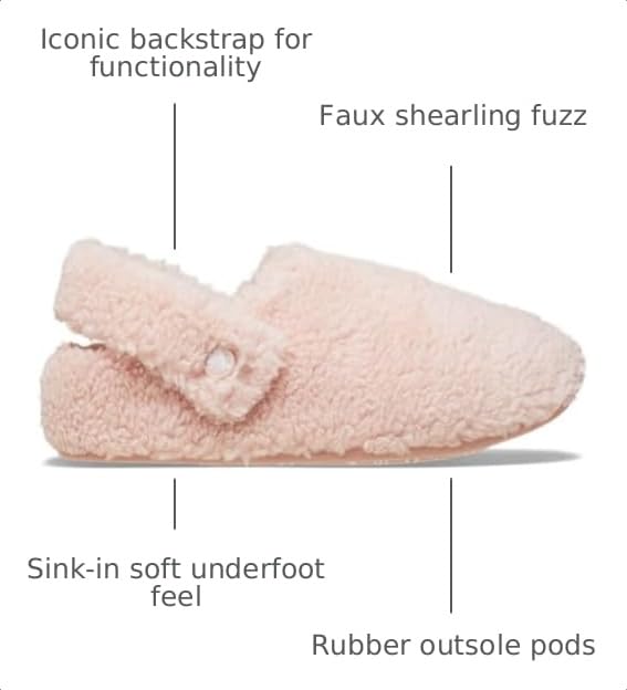 Image of Crocs Unisex-Adult Classic Cozzzy Lined Slipper