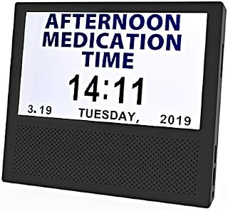 [SANTEK] SAC0700 Digital Medicine Clock and Photo Frame Medication Reminders with 8 Alarm