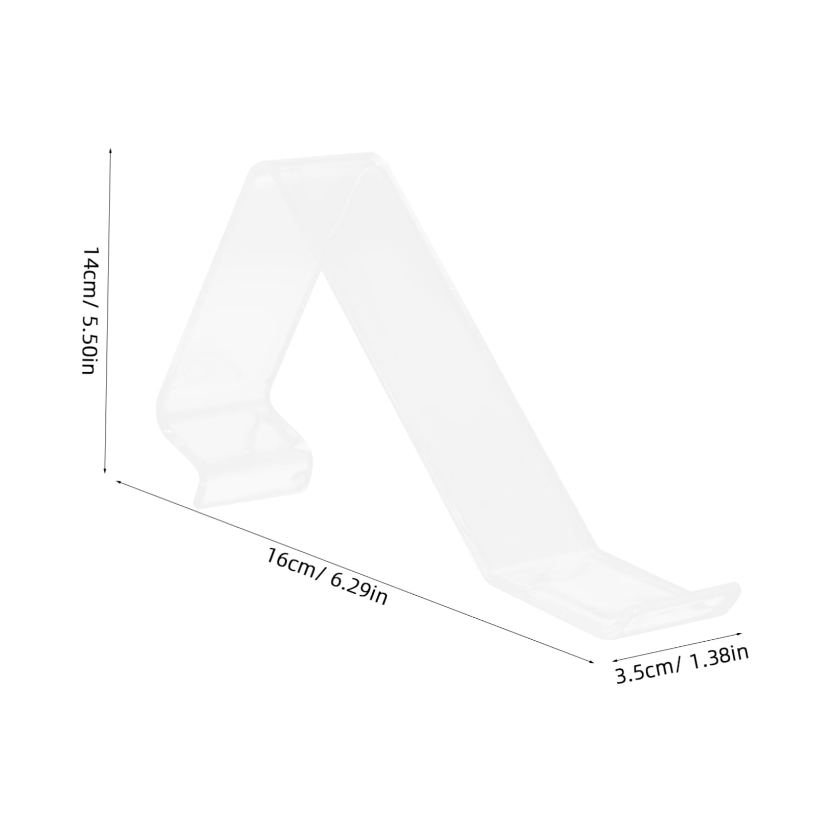 Alipis 10Pcs Transparent Shoe Display Stand for Retail Stores Boutique Shoe Organization Holder Shoe Display Shelf for Sneakers High Heels and Footwear Storage