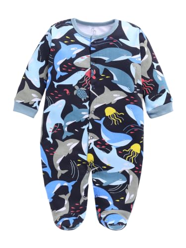 Image of BABYGO Baby Half Sleeve Rompers 100% Cotton for New Born Baby | Daily Suits for Baby Boys & Girls|0-3M| Infant Clothes| Pack of 1
