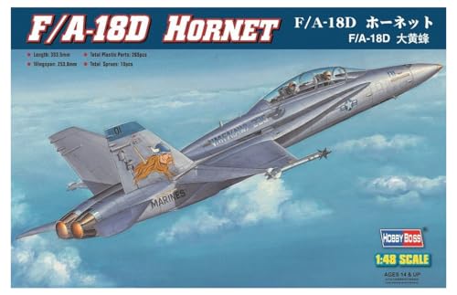 Hobbyboss F/A-18D Hornet 1:48 reproduction fidèle haut de gamme
