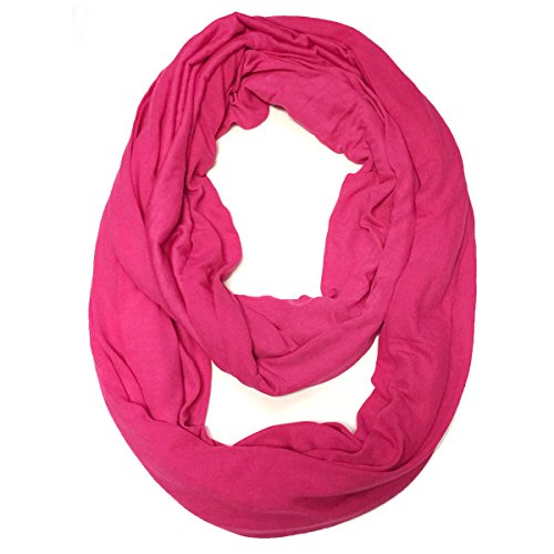 Wrapables Soft Jersey Knit Infinity Scarf