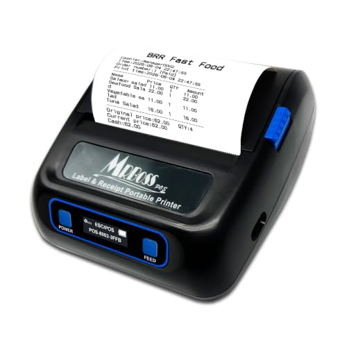 MR.BOSS Portable Bluetooth Thermal Receipt Printer