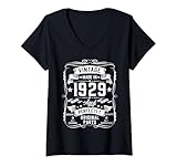 Photo Gallery donna vintage 1929 96 years old gifts for men 96yr 96th birthday maglietta con collo a v Photo Gallery donna vintage 1929 96 years old gifts for men 96yr 96th birthday maglietta con collo a v