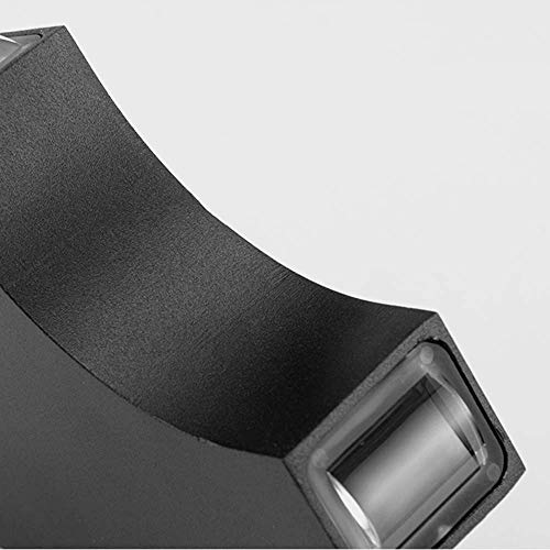 Image of JACKAL 12 Watt Warm White LED Outdoor Wall Lights, Gate Lights Waterproof (4 Ways) - Fancy Exterior Wall Mounted Light, Wall Lamp | IP65 Grade Waterproof Aluminium Body - 6-Months Warranty