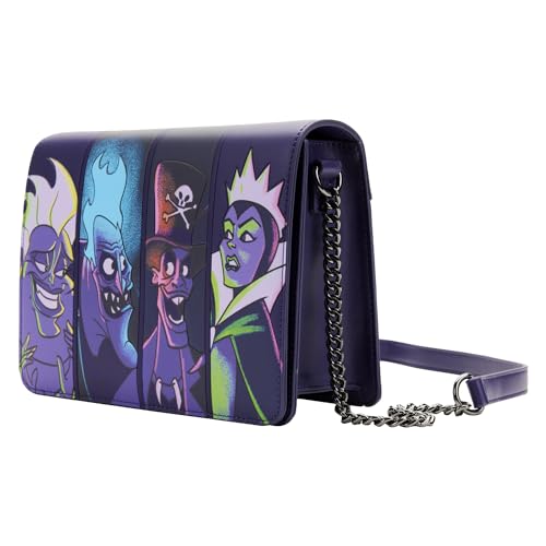 Loungefly DISNEY VILLAINS IN THE DARK CROSS BODY BAG3