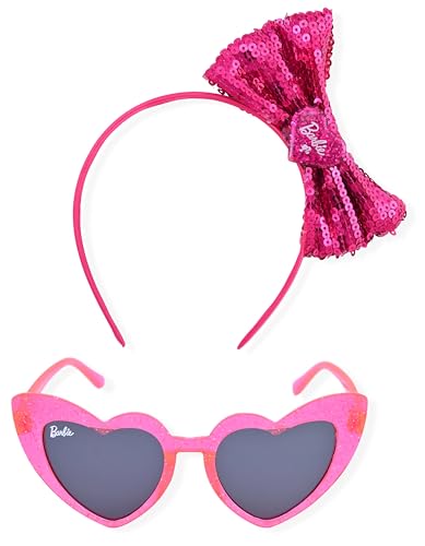 Barbie Girls Cat Eye Sunglasses and Handled Hard Case Set (Barbie Headband)