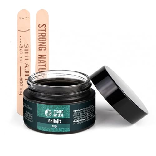 Resina originale Shilajit – Premium Shilajit himalayano – Fonte naturale di acido fulvico, acido umico e oligoelementi