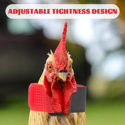 Collares Antirruido de Nylon Resistente HOMSFOU Ajustables para Aves 4