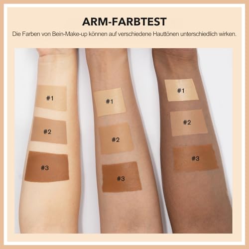 Body Make-Up Waterproof,Body Coverage Perfector for Legs,Tattoo Make Up Cover,Leg Makeup without Transmission,100ml Skin Perfecting Body Foundation,Flawless Skin Perfecting Concealer