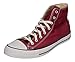 Converse Chuck Taylor All Star Seasonal Canvas High Top Sneakers Red White Mens 9