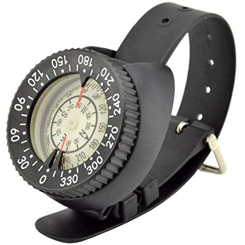 HMTE Underwater Diving Compass, Multifunction Waterproof Compass with Luminous Design, for Underwater Navigation and Other Outdoor Activities Durable