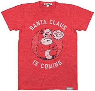 Tipsy Elves Men's Funny Christmas T Shirts - Hilarious Xmas Shirts for Ugly Christmas Sweater Party