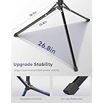 Aureday Phone Tripod, 92" Cell Phone Stand with 15" Gooseneck, Remote and Phone Holder, Overhead & Selfie Stick for Recording/Watching/Vlog, Compatible with iPhone Android - Image 4