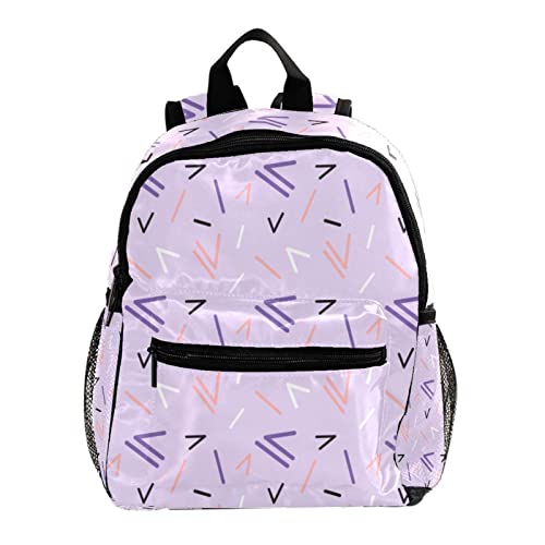 Sac à dos pour garçons et filles multicolore de 30,5 cm parfait pour l'extérieur