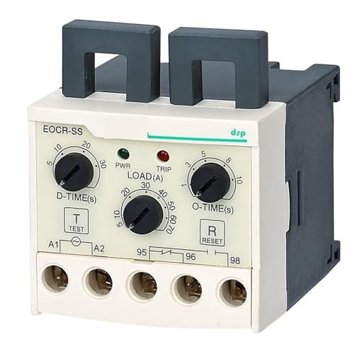 Relais de surcharge thermique EOCR-SS-440 protecteur moteur 180-460VCA - 3