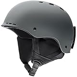 Smith Optics Holt Adult Ski Snowmobile Helmet - Matte Charcoal / Medium