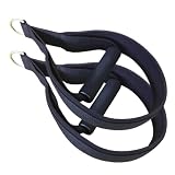 Pilates-Doppelringgurte – 38 Cm Verstellbare Übungsbänder, Fitness-Trainingszubehör | Flexibler...