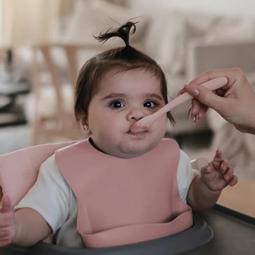 Meleni Baby Mega Boy Silikon Mama Önlüğü – Çift Kilitli Ayarlanabilir Bebek Mama Önlüğü - Görsel 5