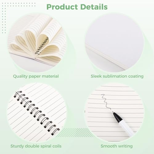 Carnets de sublimation et stylos métalliques pour éviter les transferts ratés - 2
