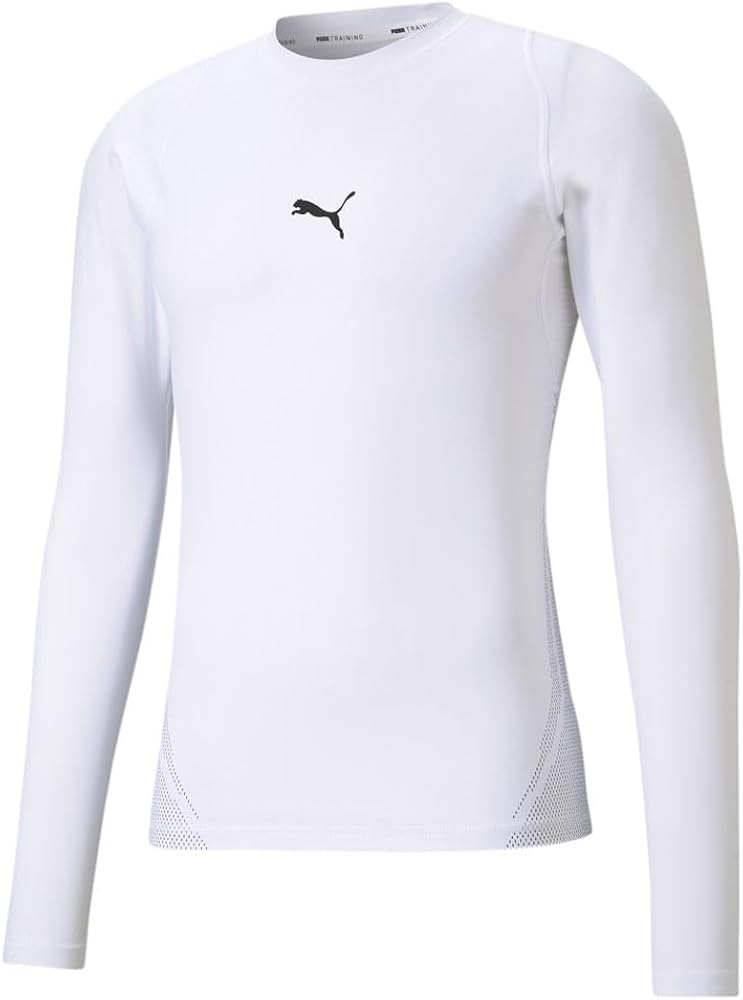 PUMA Men's Exo-Adapt Long Sleeve Tee, Puma White, XXL : Amazon.co.uk:  Fashion
