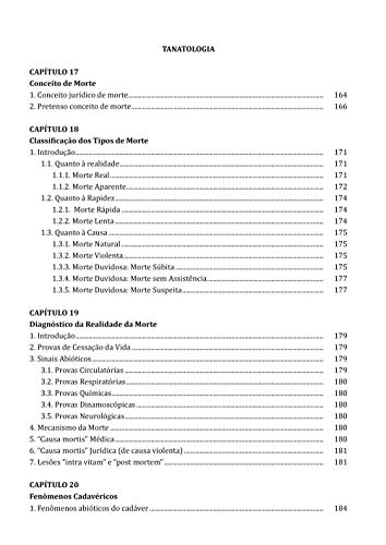 Vade Mecum de Medicina Legal e Odontologia Legal