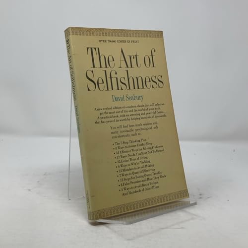 The Art of Selfishness 0346122589 Book Cover