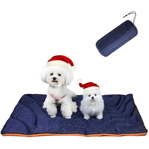 GeerDuo Outdoor Dog Mat, Portable, Waterproof, Washable, Large Size Roll Up Travel Camping Pet Bed (Large) Cover