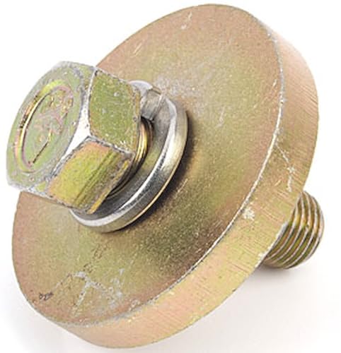 JEGS Balancer Bolt | for Big Block Chevrolet | Grade 9 High-Tensile Alloy Steel | Includes (1) Hex Head Bolt, (1) Balancer Washer, & Lock Washer | Made in USA