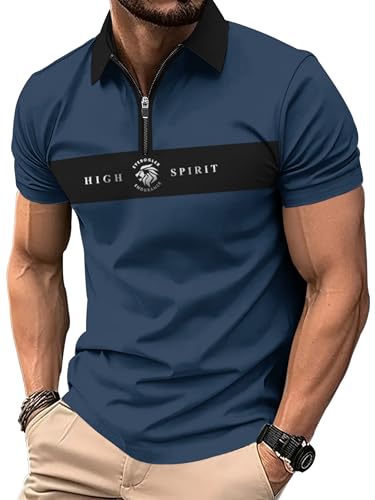 Image of Noble Monk Men's Poly Cotton Regular Fit T-Shirt
