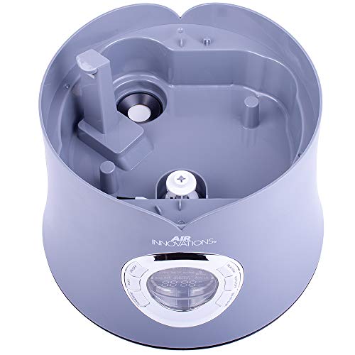 Air Innovations Mh-801Ba 2.15 Gallon Cool Mist Dual Tank Digital Humidifier With Aromatherapy For Large Rooms Up To 700 Square Feet (Platinum) #TOP5