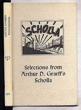 Hardcover Selections from Arthur Graeff's Scholla Publications of The Pennsylvania German Society Volume V Book