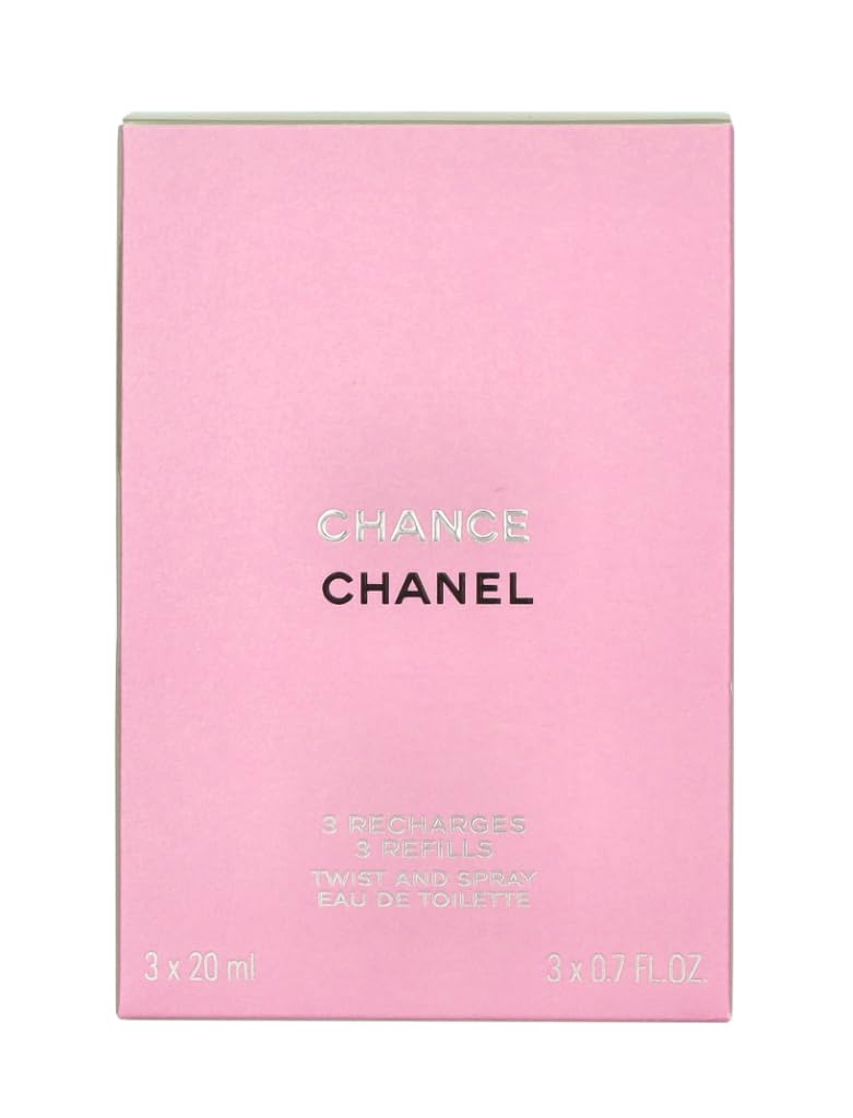 CHANEL Chance Twist & Spray Eau De Toilette Refill - 3x20ml/0.7oz