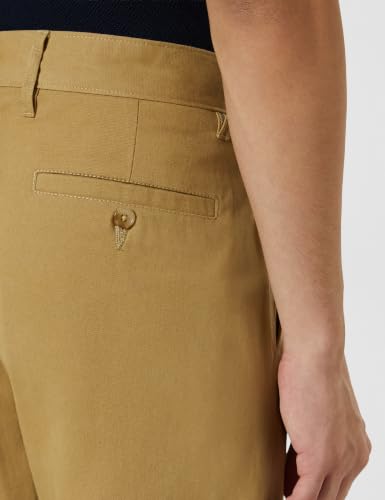 Image of Amazon Brand - Symbol Men's Relaxed Fit 100% Cotton Casual Trouser | Constructed Waistband | Pants | Available in Plus Sizes