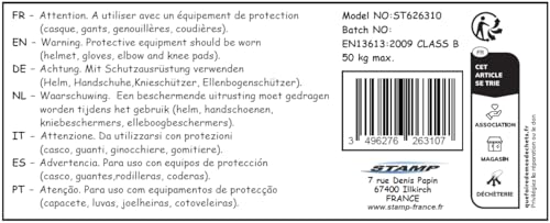 Skateboard Cruiser 70x20cm STITCH ST626310 - vue 4