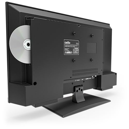 Cello C2424F 24 inch Full HD LED TV Built-in DVD Player Freeview Frameless HD Satellite Receiver Pitch Perfect Speakers Record with USB. DVD Player Perfect for Your Kitchen. UK Made - Image 2