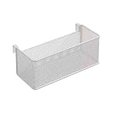 ORGANIZATION SOLUTION: saving for wardrobe and utility spaces with a hanging basket system that enhances storage capacity, maintains clear visibility of items, enables effortless sorting by category