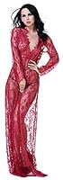 Algopix Similar Product 13 - QinMi Lover Womens Lace Vestidos V