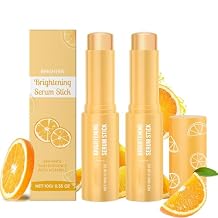Brightening Serum Stick, Vitamin C Brightener Boost Eye Stick, Hydrating Balm for Face and Body, Brightens Uneven Skin Tone & Texture 1, 2PC