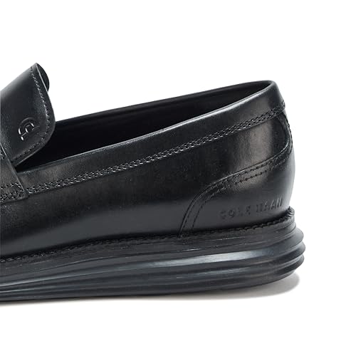 Cole Haan Cole Haan Men's Original Grand Meridian Tassel Loafers, Black/Black/Black, 9.5-M US