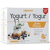 Yogourmet Yogurt Starter (16 Pack) - Make Yogurt at Home - Starter Culture - All Natural, Gluten Free, Kosher, Halal - 3 g Sachets