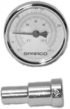 Honeywell1/2 inch Sweat Connection Thermometers with 2 inch dial Size (GS200)