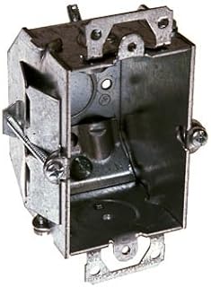 Hubbell-Raco 487 Switch Box, Gangable, 2-1/4