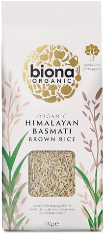 Biona Organic Basmati Brown Rice, 1kg